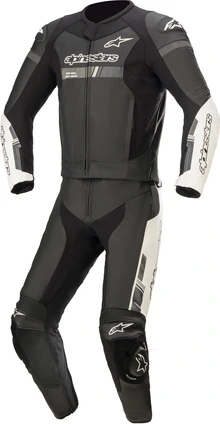 Alpinestars Leather suit GP Force Chaser V2 2 PCS Black/White, 54