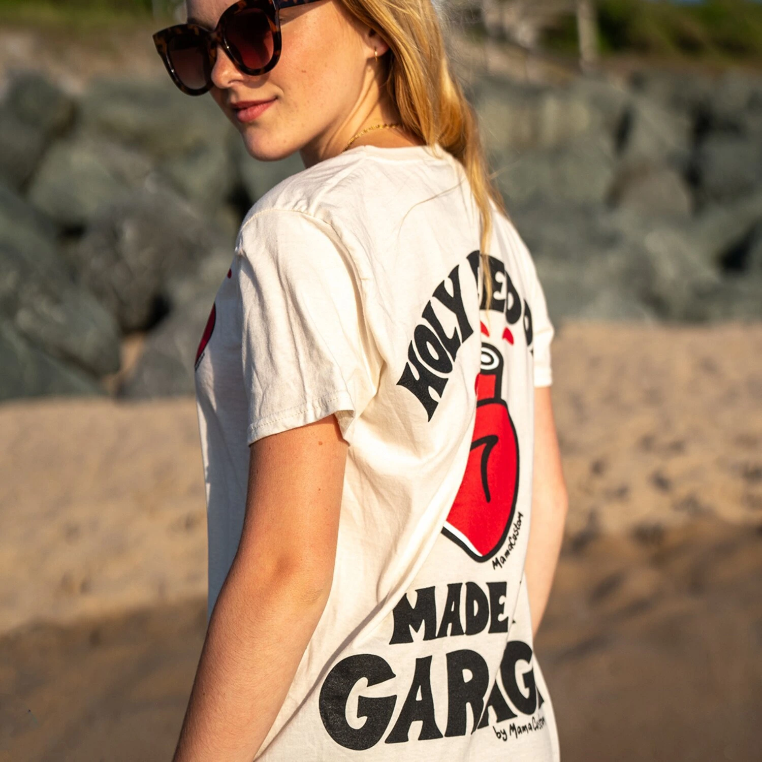 Holy Freedom Mamatee t-shirt, off White, White, S