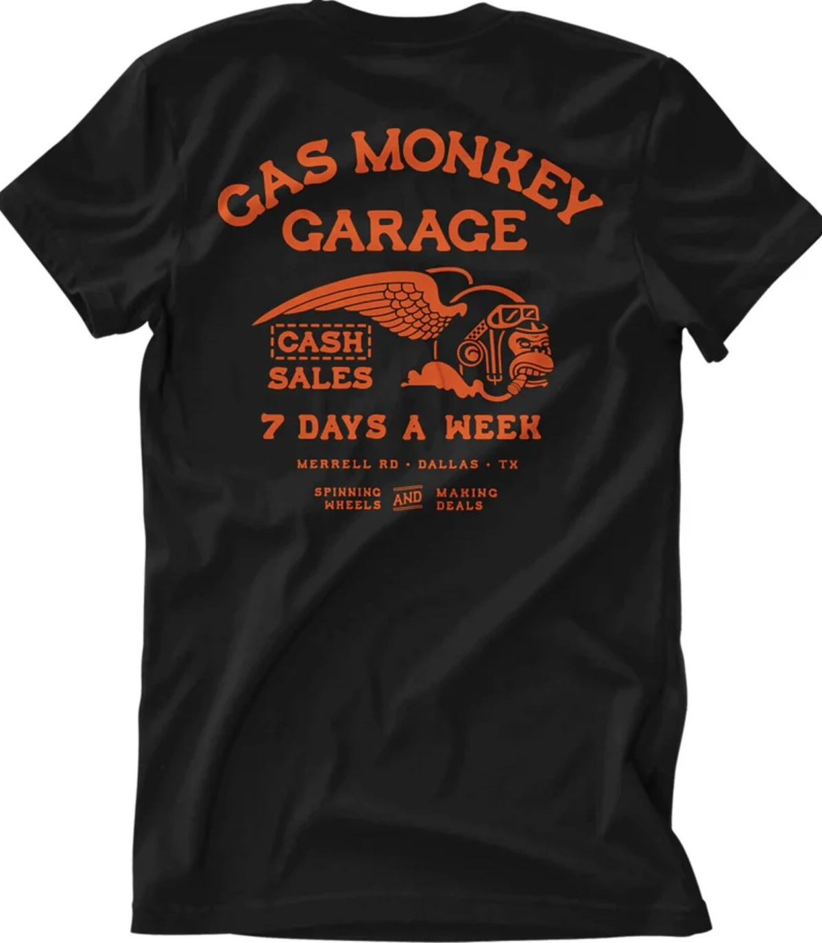 GMG Cash Monkey t-shirt, Black, L