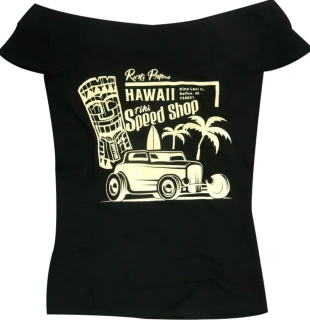 Rusty Pistons Hawaii female t-shirt