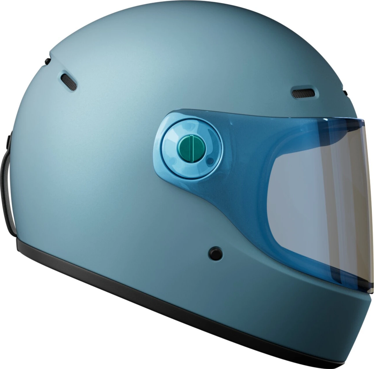 John Doe JD/ONE Frozen helmet, steel Blue, Blue, XS, Matte