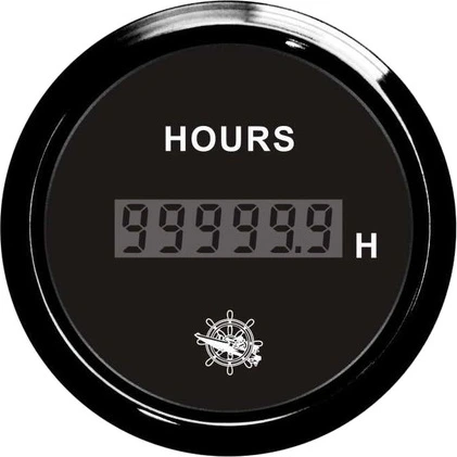 Hour counter0-99999h 12/24v