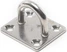 Qvarken Square Eye Plate AISI 316
