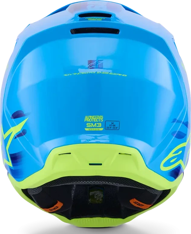 HELMET SM3 FORCE CYAN XS