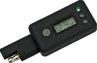 Battery Tender, QDC volt meter