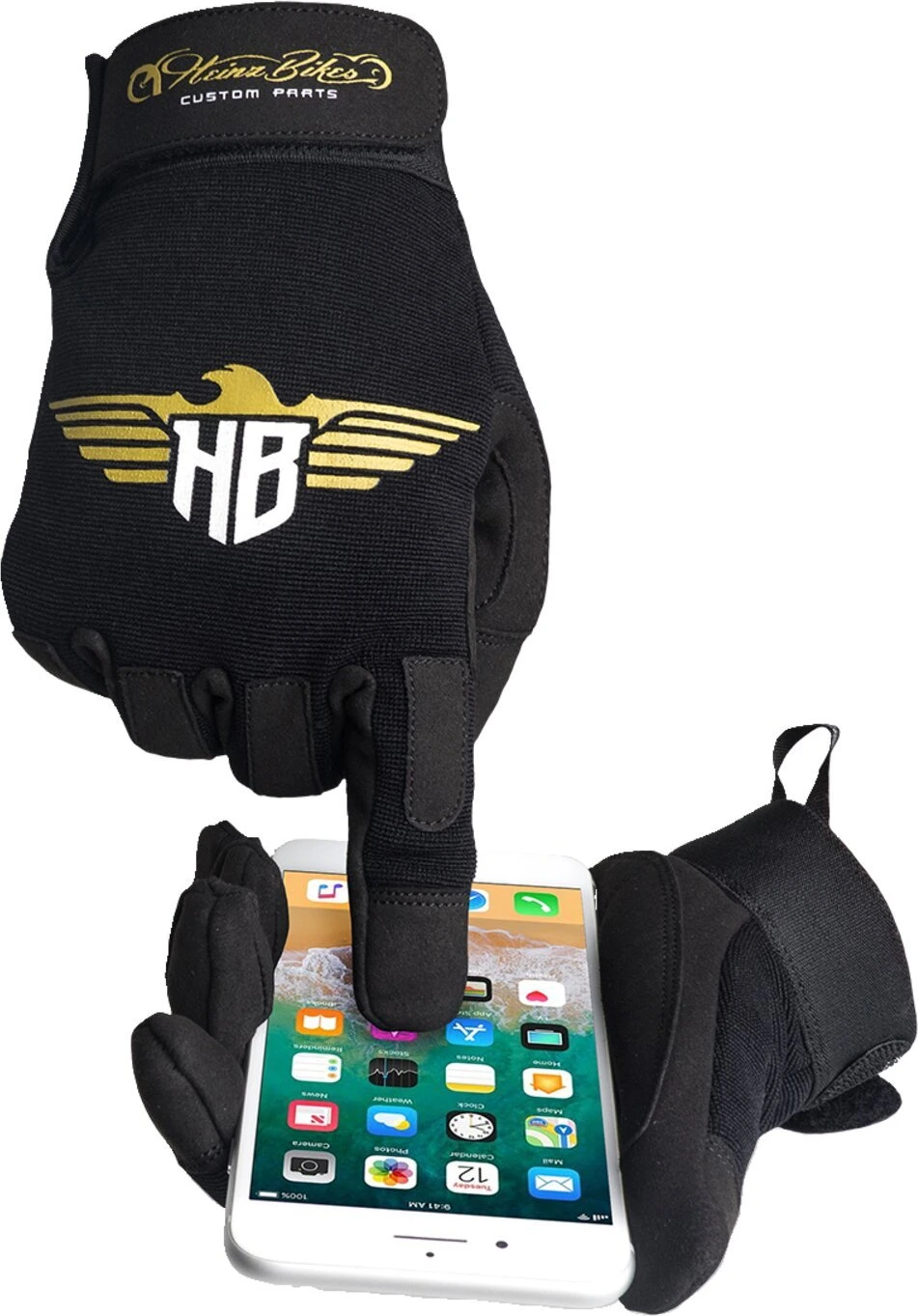 HeinzBikes One gloves, Black, L