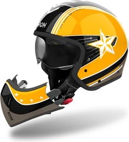 Airoh Helmet J 110 Command Yellow Gloss, S