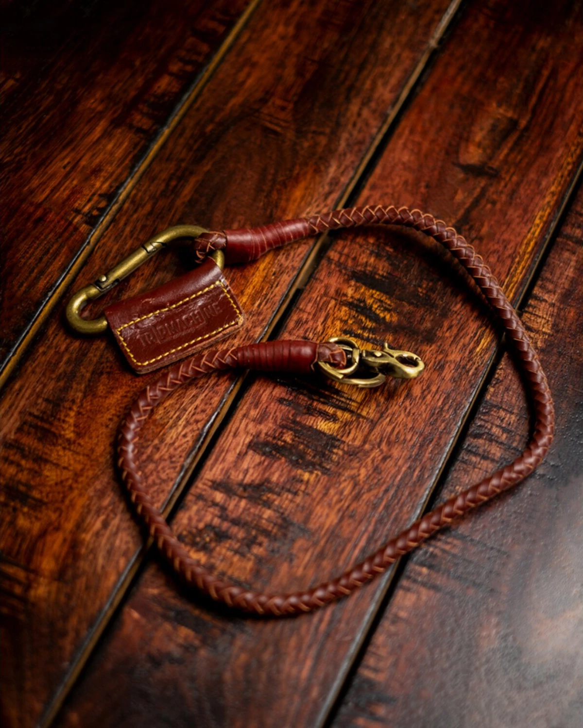 Trip Machine Braided key chain