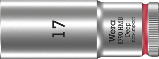 Wera, deep socket size 17mm