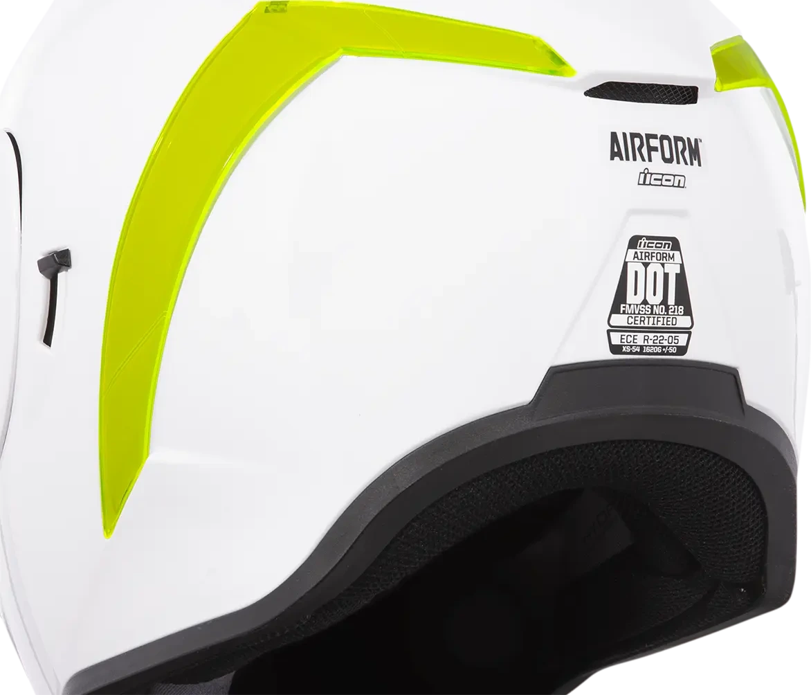 REAR SPOILR AFRM DYGLO GN