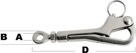 Pelican hook shackle