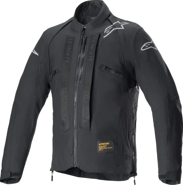 JACKET TECHDURA BLK/SILV M
