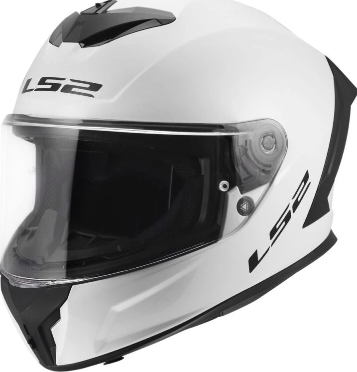 LS2 FF820 RAPID III SOLID Helmet - L, Gloss White