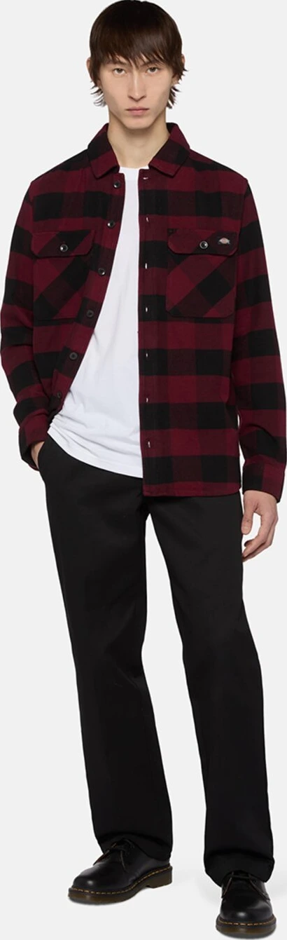 Dickies Sacramento shirt zinfandel, Red, S