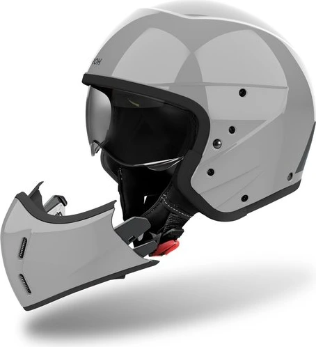 Airoh Helmet J 110 Color Cement Grey Gloss, XS