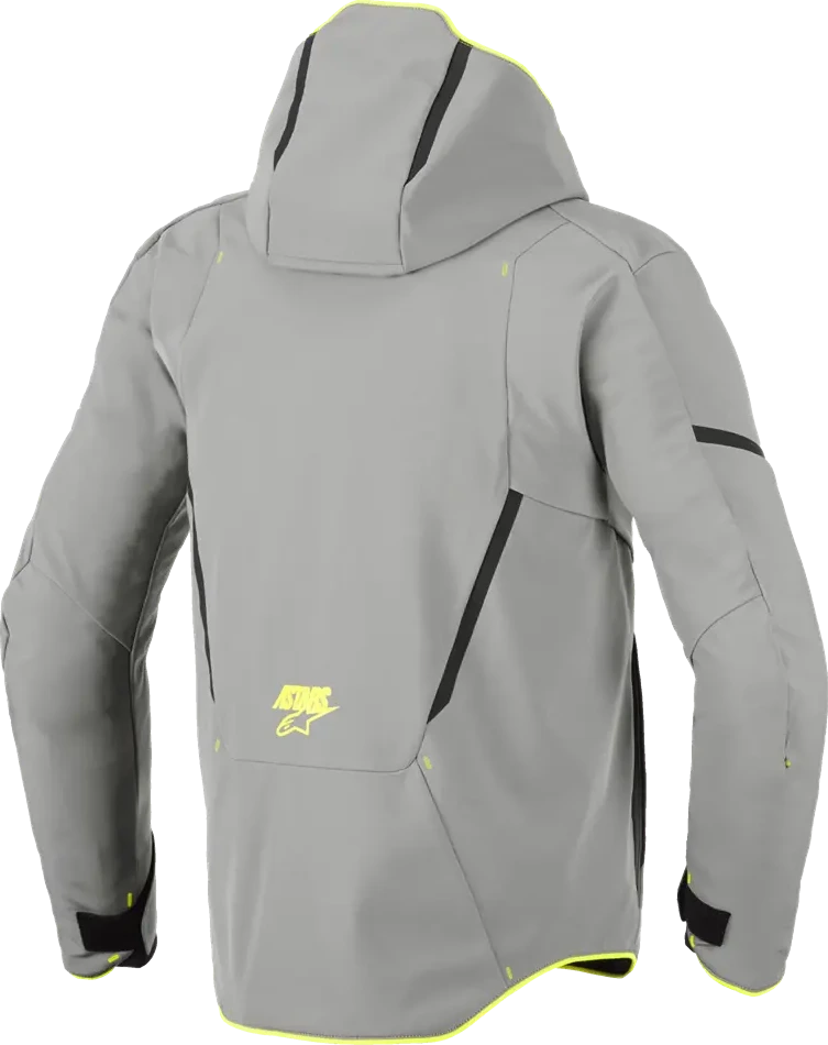 JACKET AEROSHELL GRAY/YELLOW S