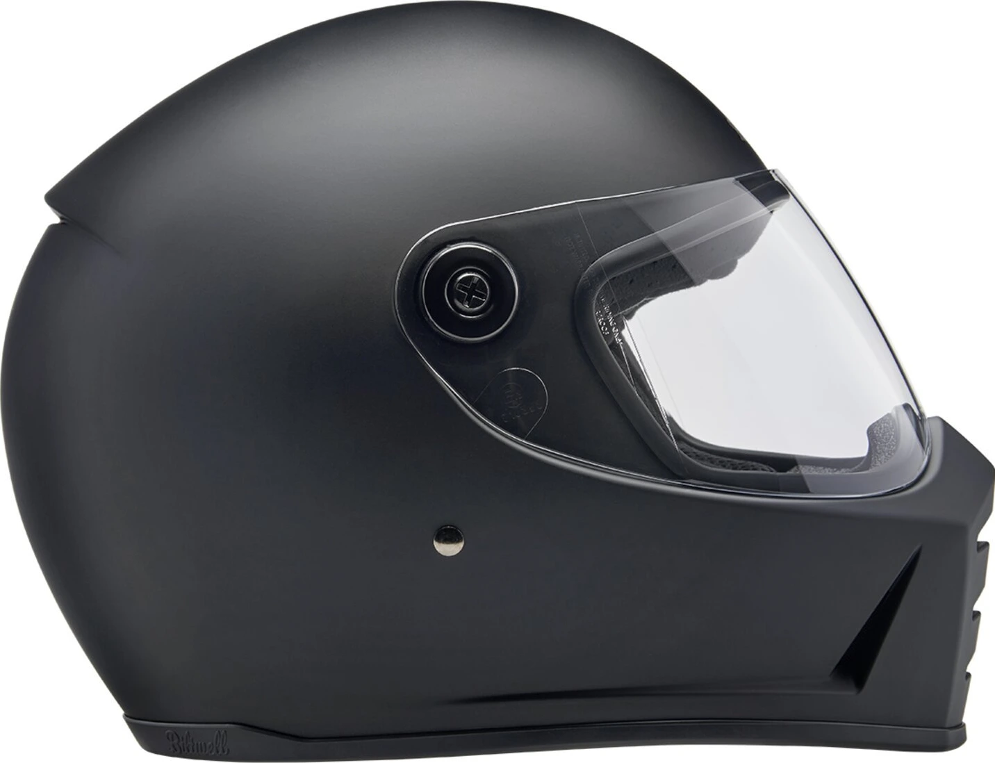 Biltwell Lane Splitter helmet, Black, S, flat