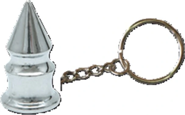 Triktopz Spike key chain, Silver