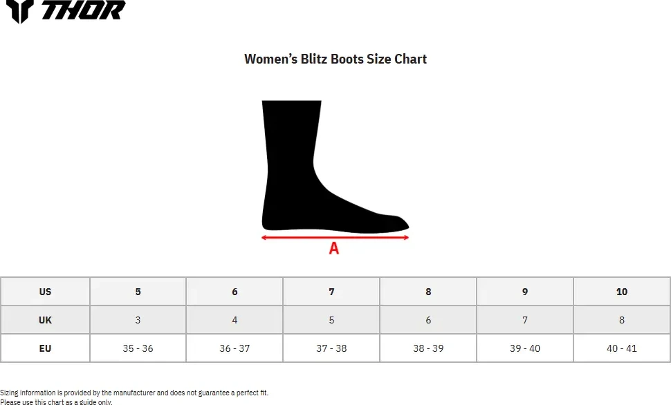 BOOT WMN BLITZ XR WH/BK 5