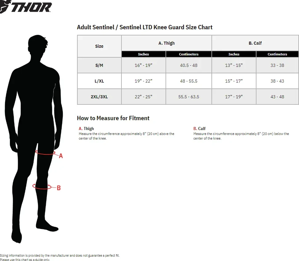 KNEEGUARD SENTINL WH L/XL