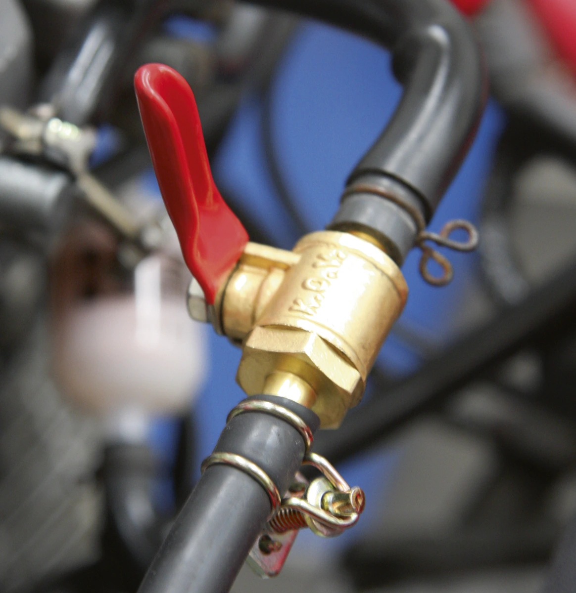 Motorcycle portable fuel tank 1l