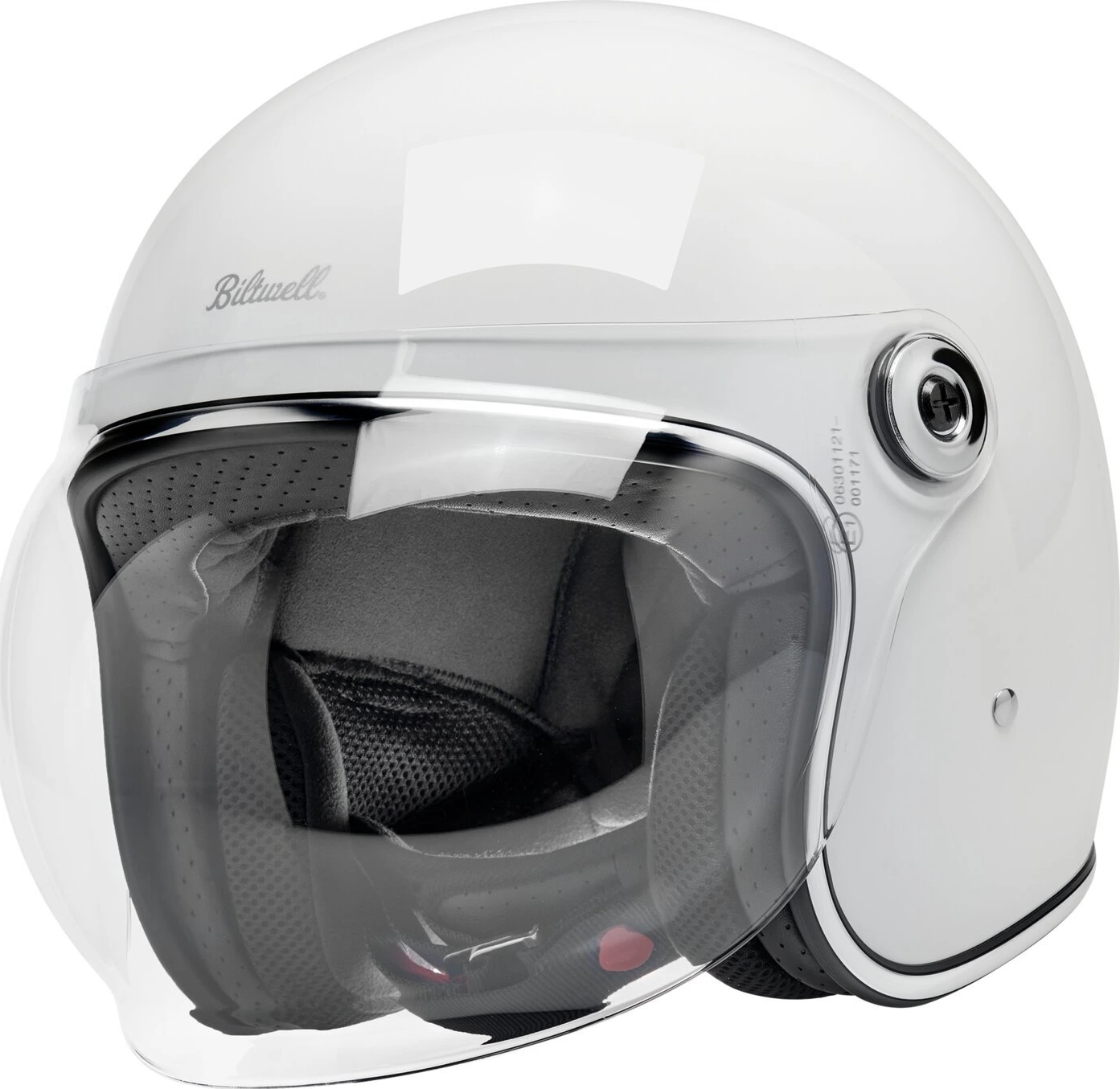 Biltwell Tahoe helmet, White, XS, Gloss
