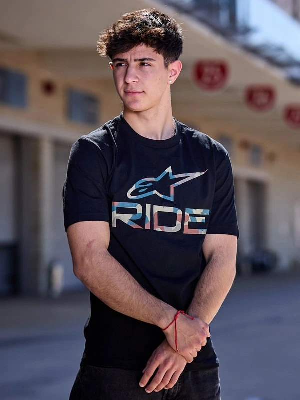 Alpinestars T-shirt Ride 4.0 Camo CSF Black, M