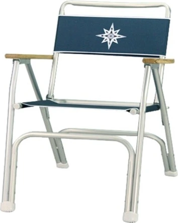 Osculati alum.fold.chair BEACH blue