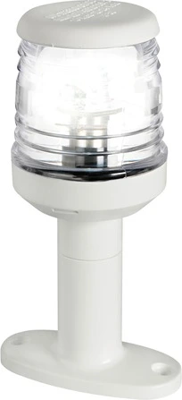 Classic 360° LED mast headlight white base
