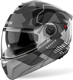 Airoh Helmet Specktre Groove Grey Gloss, XS