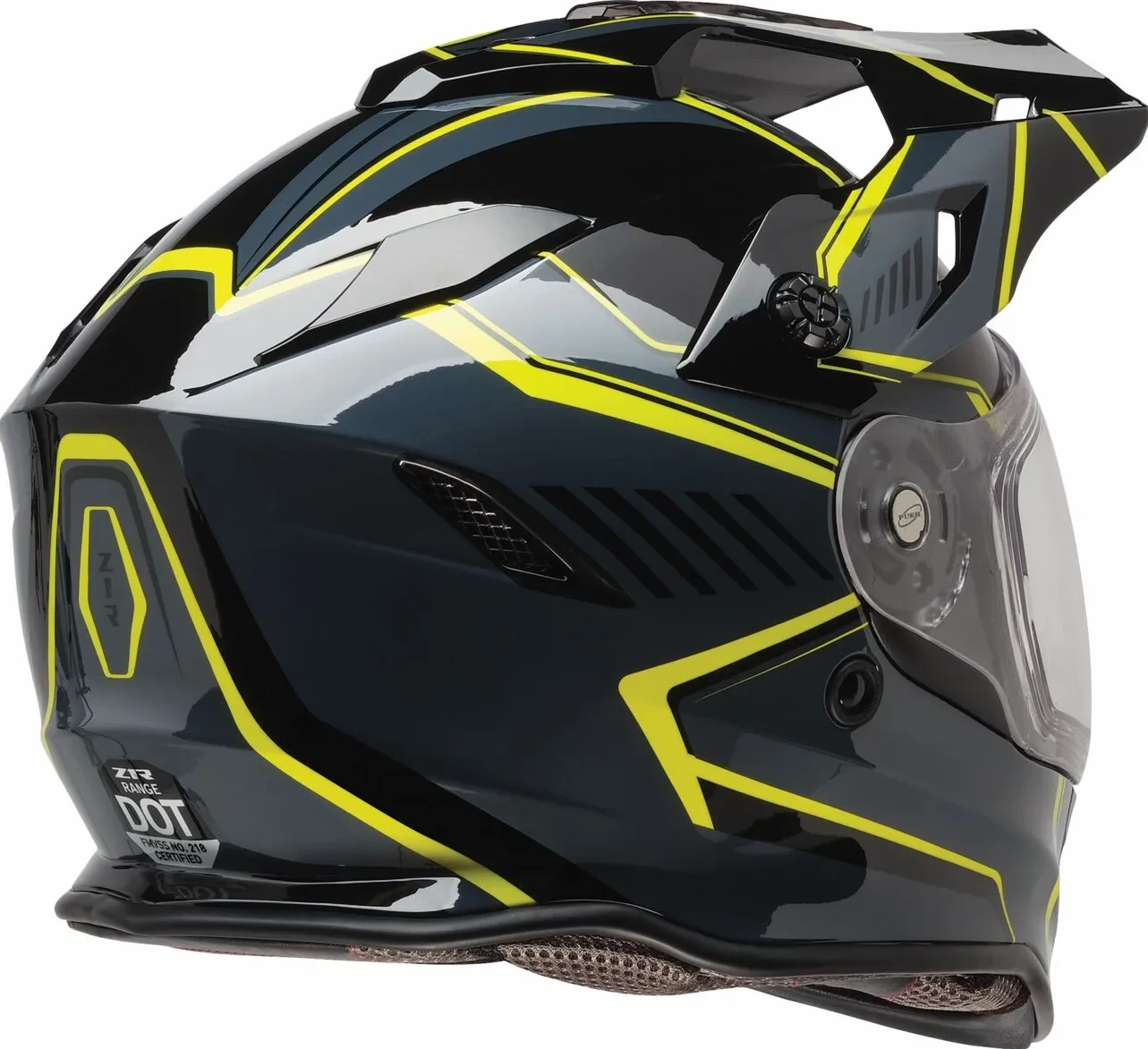 HELMET RANGE 2.0 VOYAGER GY/HI-VIZ SM