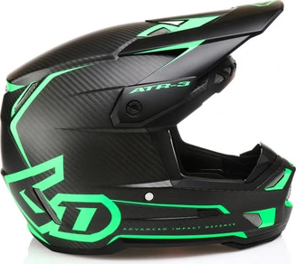 6D Helmet ATR-3 Nova Matte Green, XS FIM