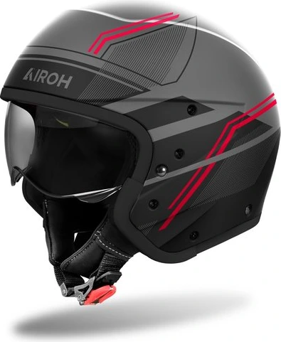 Airoh Helmet J 110 Slim Red Matt, S