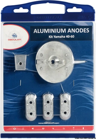 Osculati anode kit (alu) Yamaha 40-60HP 4-Stroke