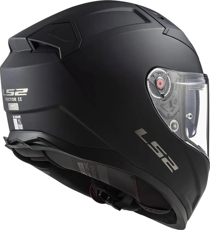 LS2 FF811 VECTOR II SOLID helmet - Matt Black, 3XL