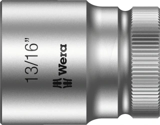Wera Zyklop 1/2" socket - US sizes 13/16"