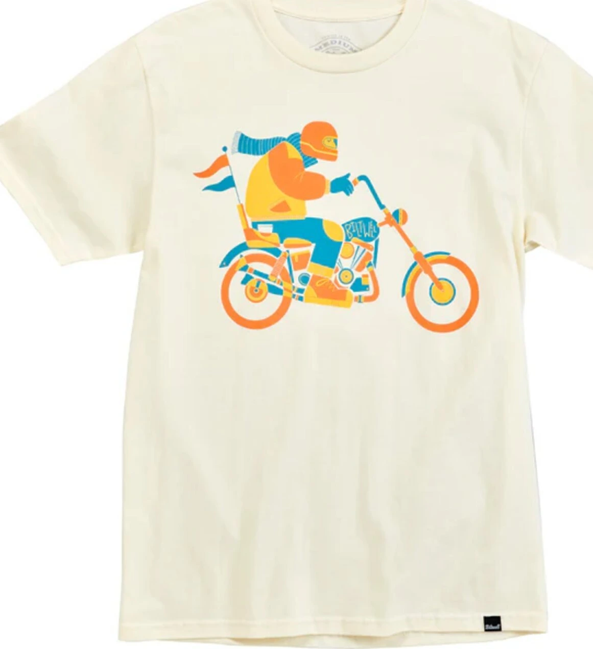 Biltwell Howdy t-shirt, White, S