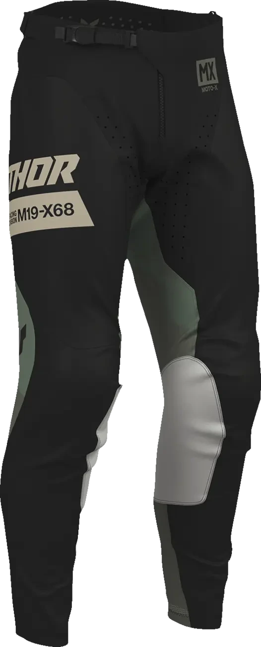 PANT LAUNCHMODE BLEACH BLACK/CAMO 28