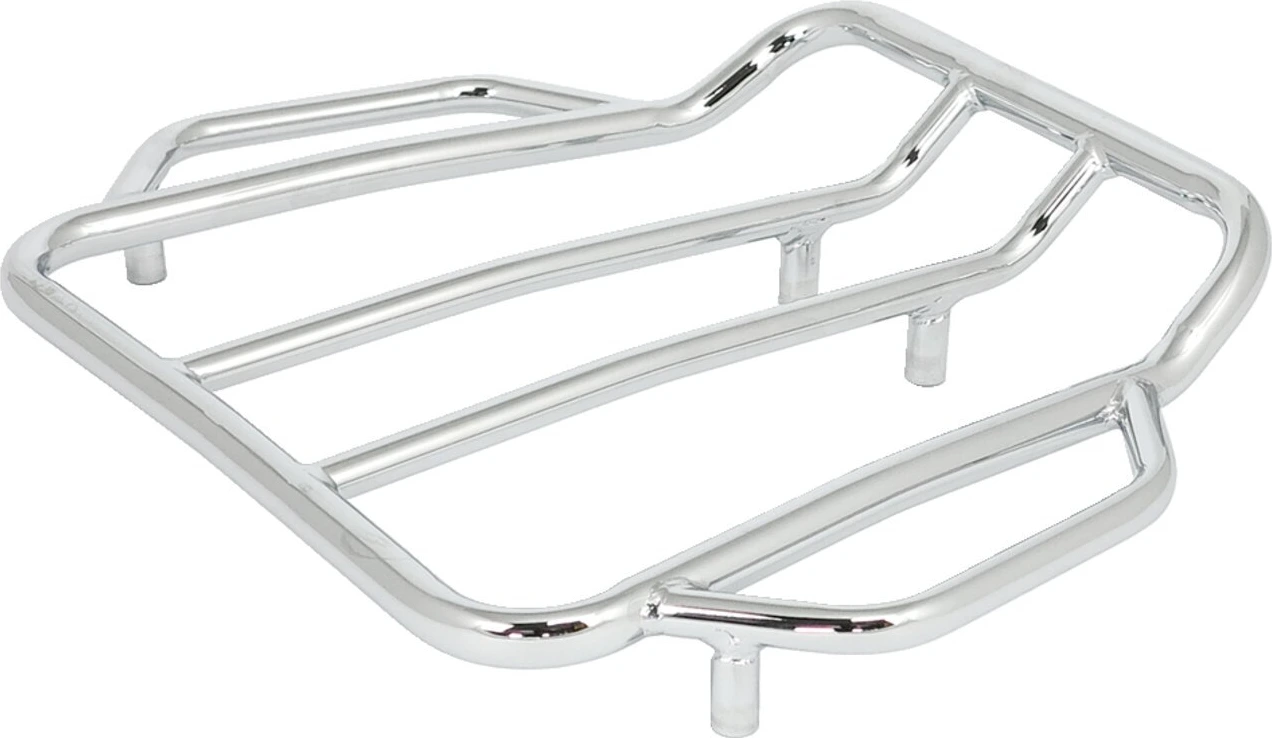 Contoured luggage rack for Tour-Pak®. Chrome