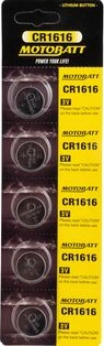Motobatt CR1616 3,0V liitiumaku (5 tk.)