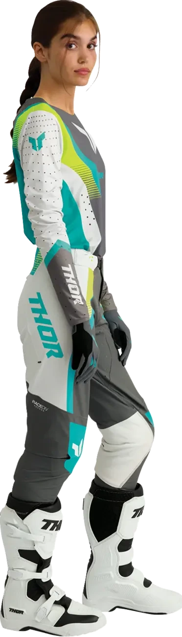 GLOVES WMN SPORTMODE ICONIC GY/AQ S