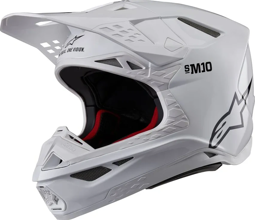 HELMET SM10 SOLID WHT XS