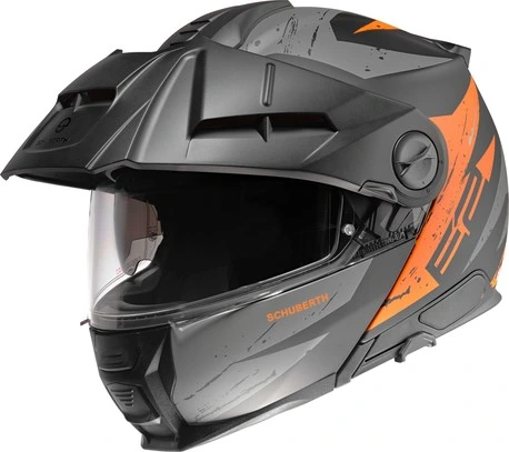 Schuberth Helmet E2 Explorer Matt Orange, 53 XS