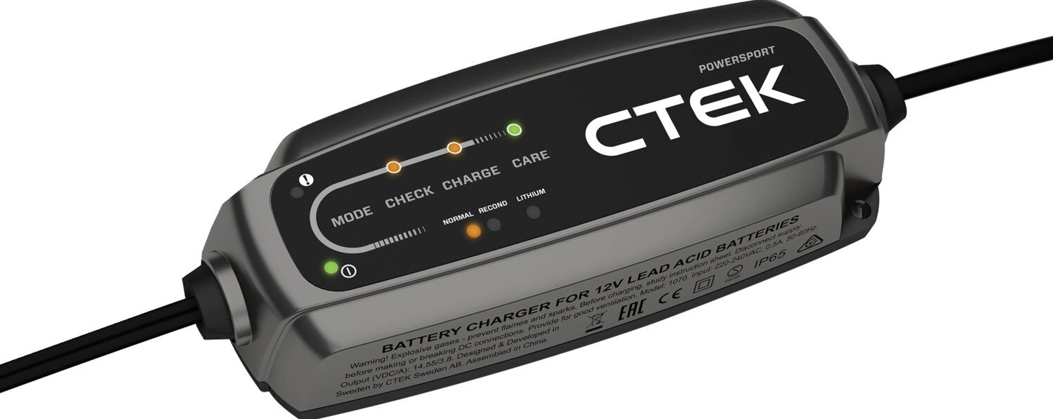 CTEK, CT5 Powersport battery charger, EU