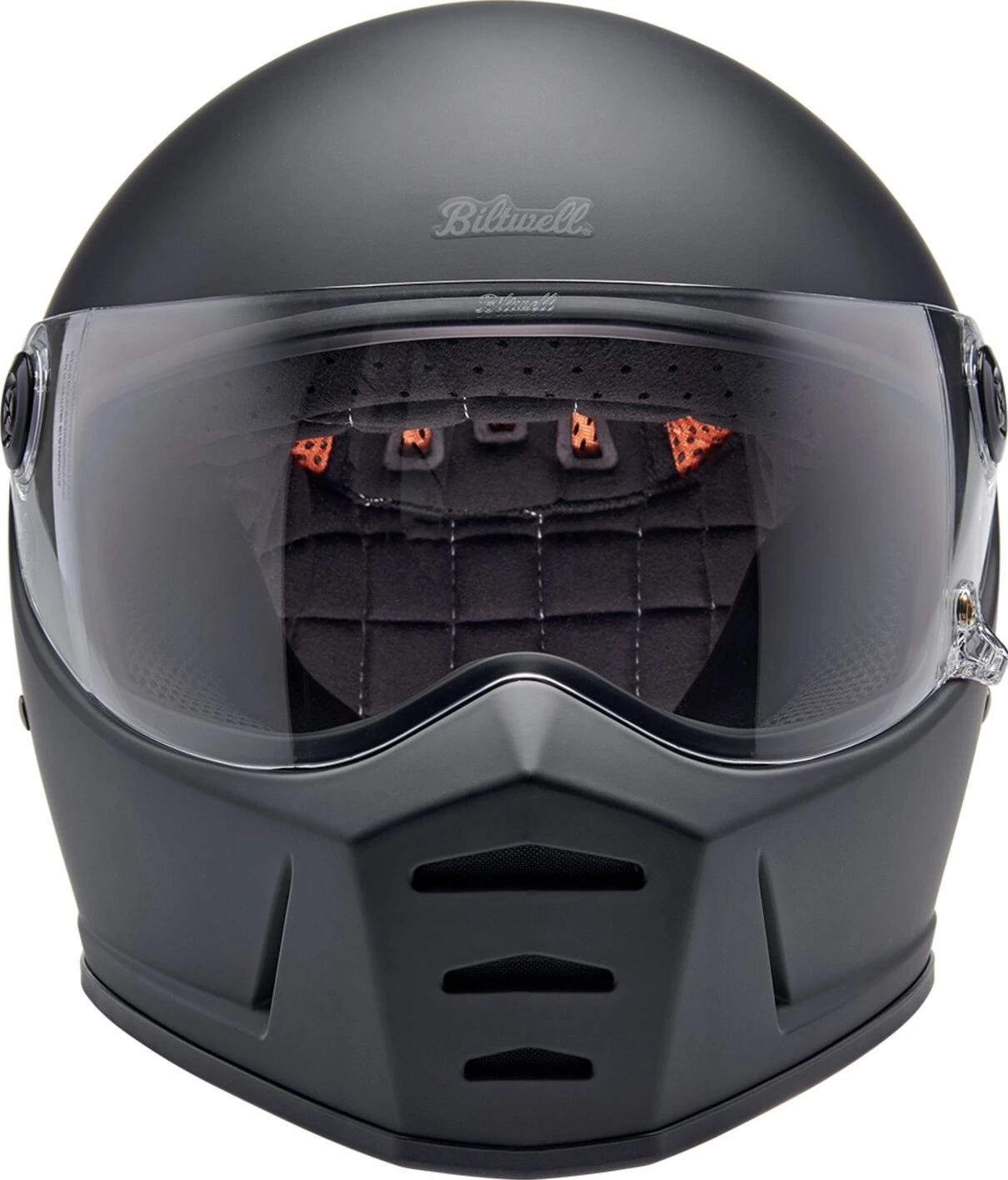 Biltwell Lane Splitter helmet, Black, S, flat