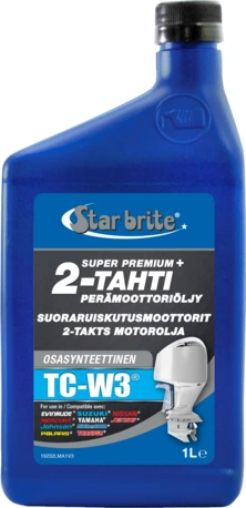 Star brite Super Premium 2-тактное масло TC-W3 для двигателей с впрыском 1л