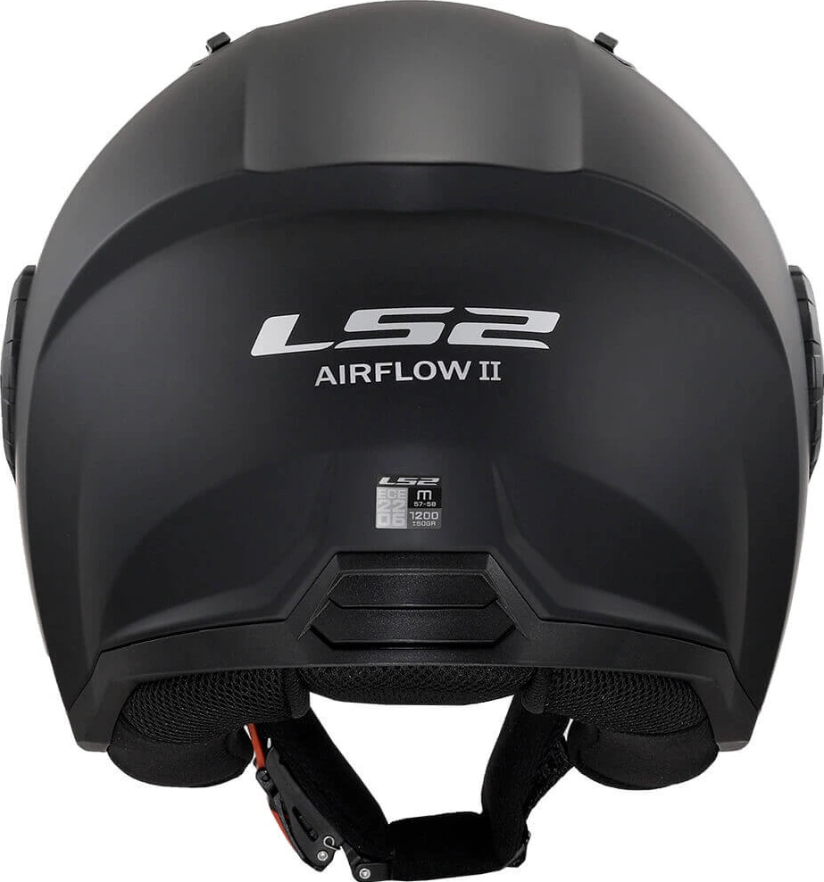 LS2 OF616 AIRFLOW II SOLID helmet - Matt Black, L