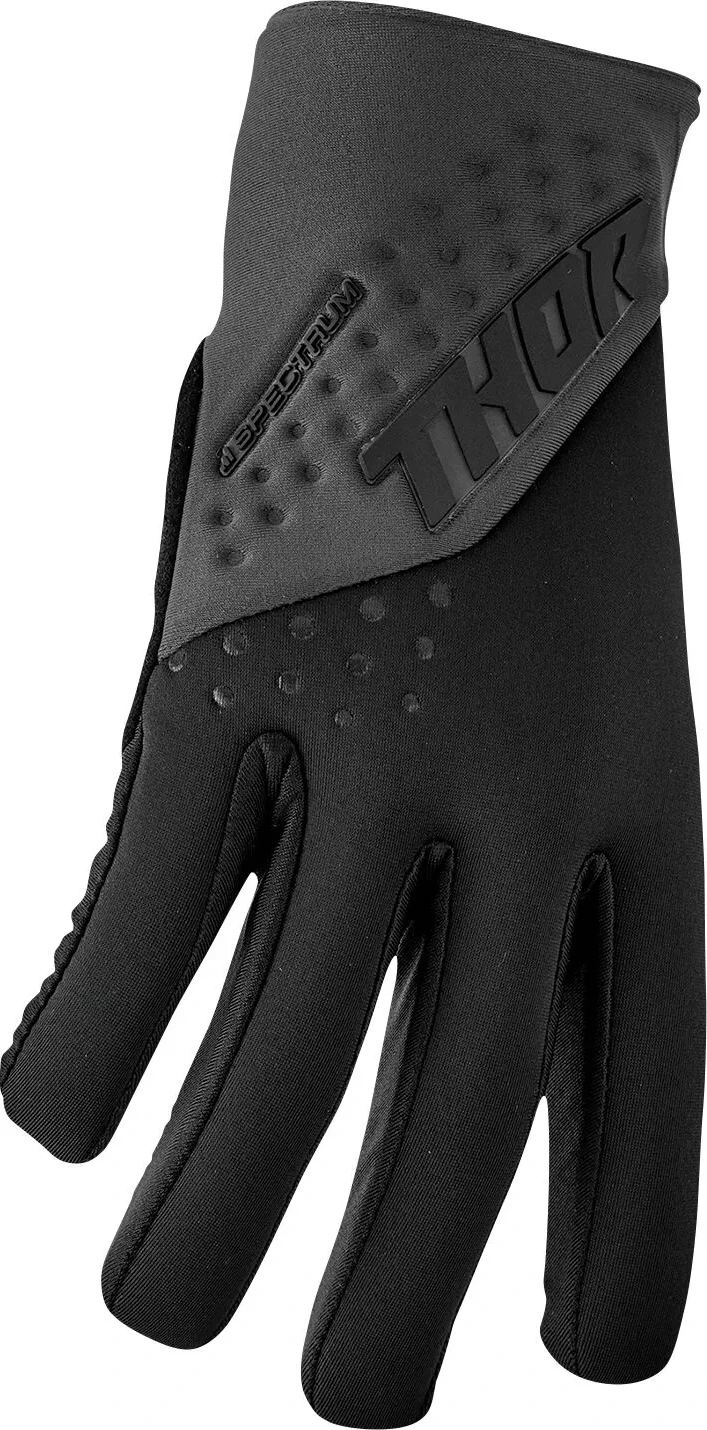 GLOVE SPECT COLD BK/CH XS