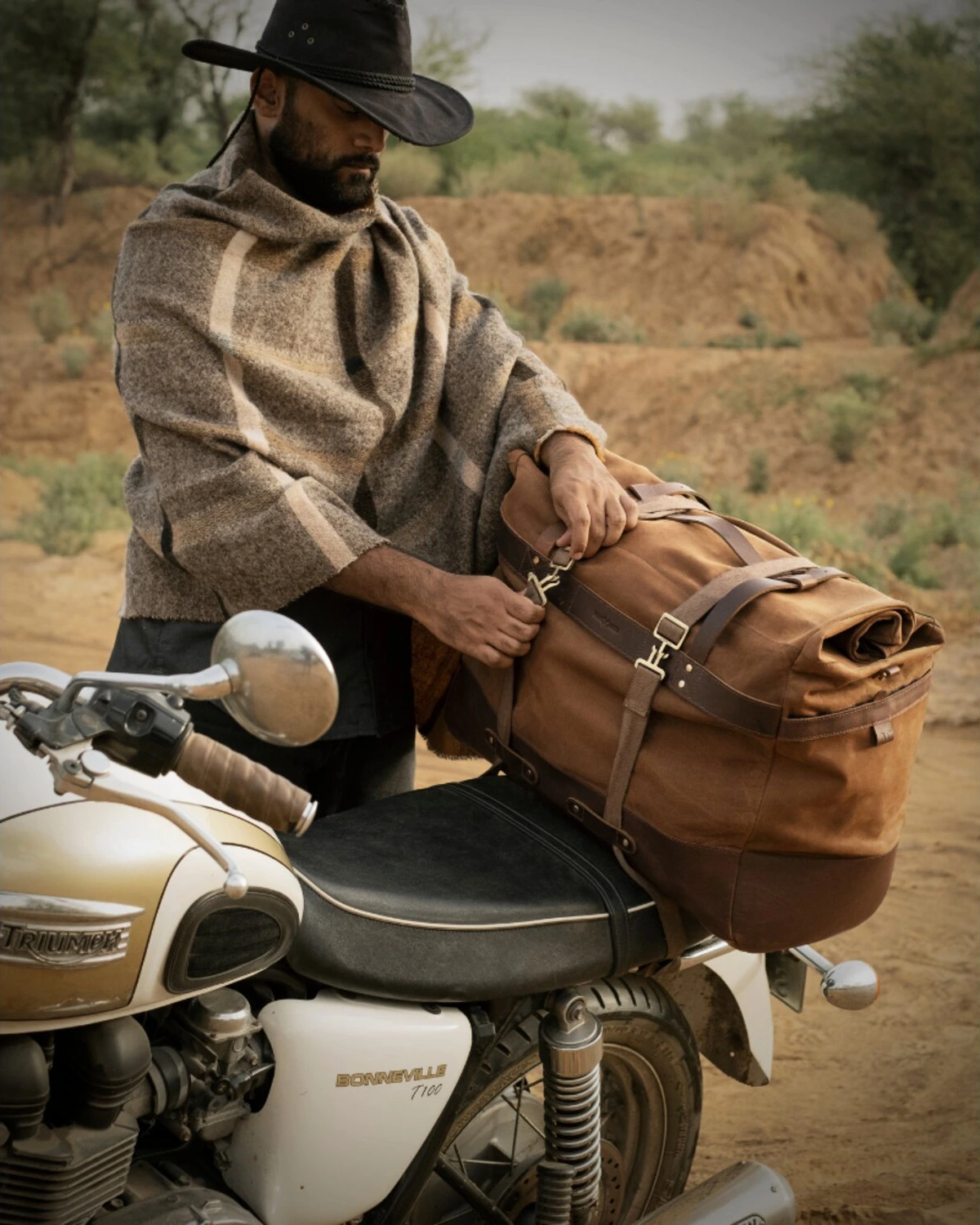 Trip Machine, Outlaw Rogue duffle bag. 70 liter