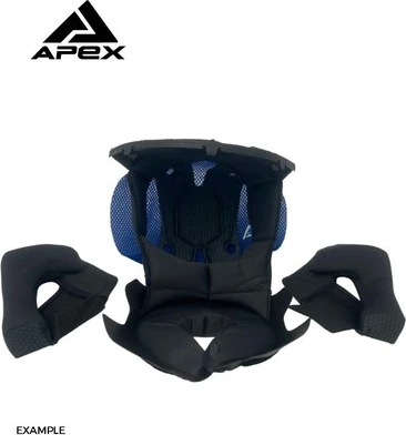 APEX MI100 Linerset cheekpads and topliner, XS
